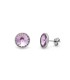 Victoria Cruz A2791-31HT Pendientes Mujer Plata Cristal Swarovski Violet 9 mm - 000180049