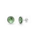 Victoria Cruz A2791-14HT Pendientes Mujer Plata Cristal Swarovski Peridoto 9 mm - 000180052