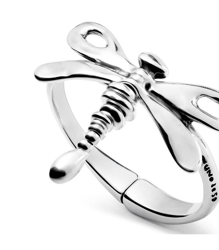 Uno de 50 PUL2450MTL0000M Ser Rebelda Pulsera Mujer Chapado Plata Libélula - 000500866