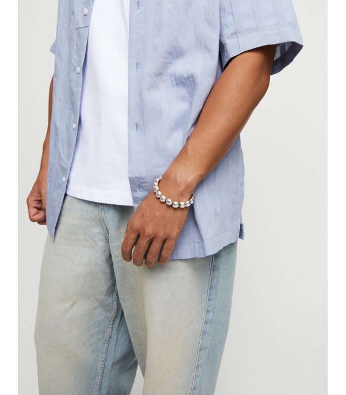 Uno de 50 PUL2519MTL0000M Ser intrépida Pulsera Mujer Chapada Bolas Plata M - 000500883