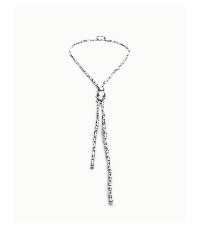 Uno de 50 COL2010MTL0000U Collar Mujer Chapado Plata Bolas - 000500876