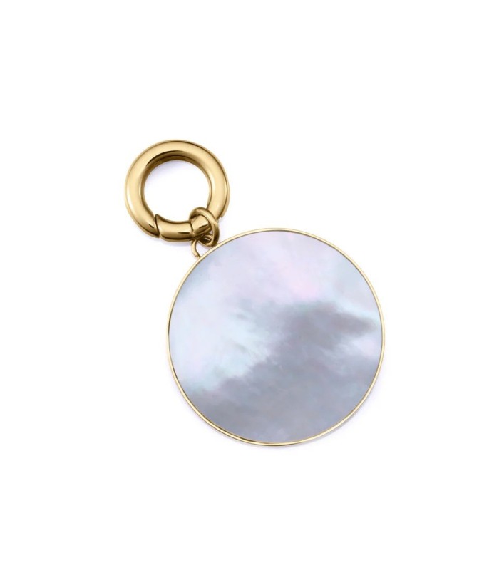 Viceroy Fashion 14234M01012 Colgante Mujer Acero Dorado Corazones Madre Perla 30 mm - 000730270