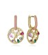 Viceroy Jewels 15125E100-39 Pendientes Mujer Plata Dorada Piedras Multicolor - 000750261