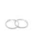 Lineargent 17763-PE Pendientes Mujer Plata Aros Circonitas Tam 2 x 32 mm - 000090487