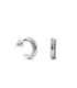 Lineargent 19897-P Pendientes Mujer Plata Aros Circonitas 4 x 14 mm - 000090492