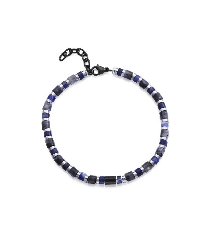 Viceroy Fashion 14313P01013 Pulsera Hombre Acero Piedra Natural Azul Gris - 000730287