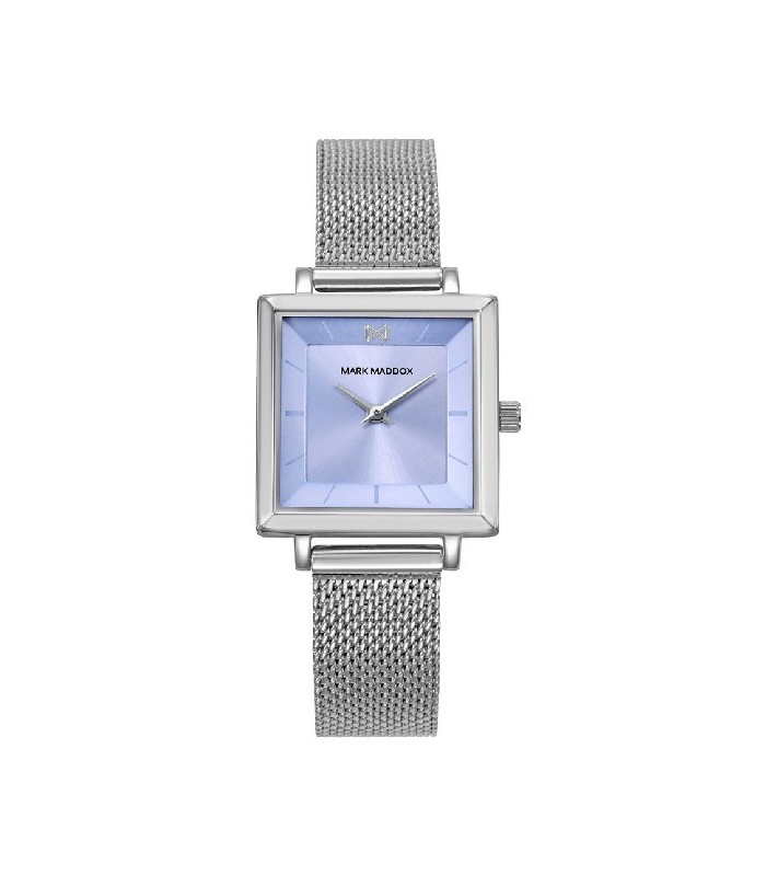 Mark Maddox Reloj Mujer Cuadrado Acero Malla Milanesa 26 mm - MM1027-37