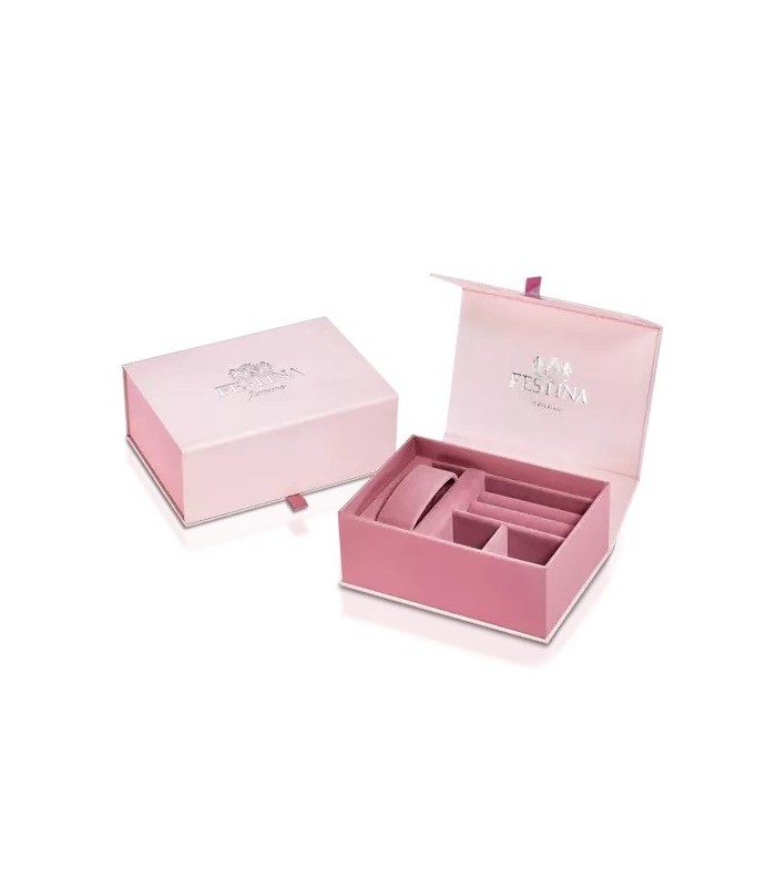 Reloj Mujer Acero Piedras esfera Rosa Tam 32 mm - F16940/C