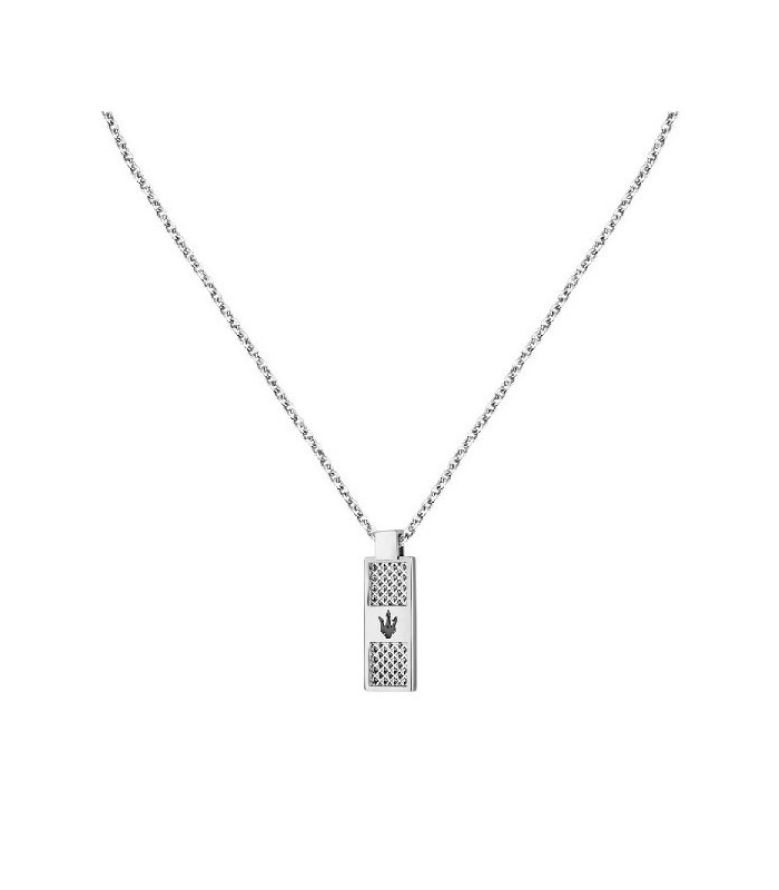 Maserati Joyas JM423AVD20 Cadena y Colgante Hombre Acero - 000340075