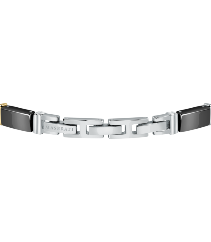 Maserati Joyas JM221ATZ03 Pulsera Hombre Acero IP Negro - 000340065