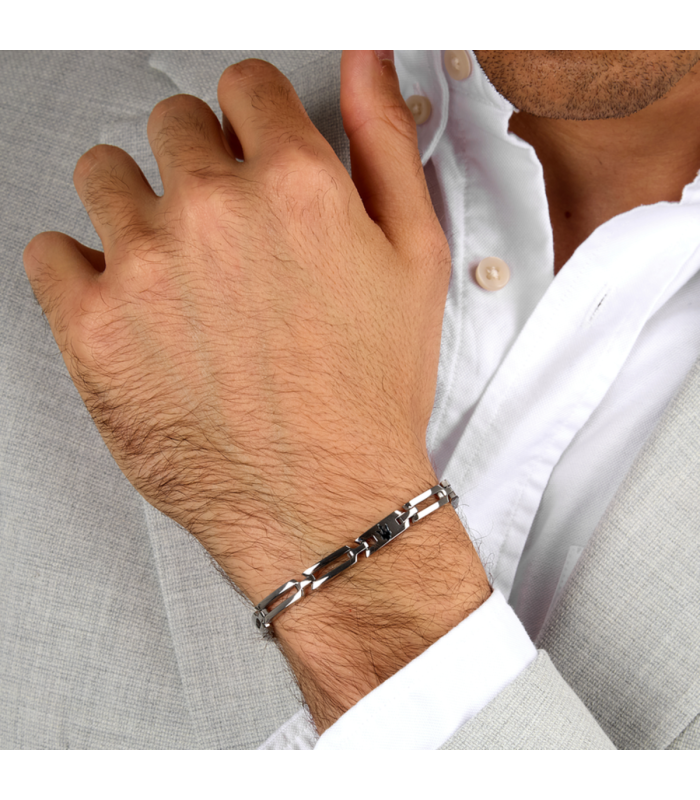 Maserati Joyas JM424AVD73 Pulsera Hombre Acero - 000340078