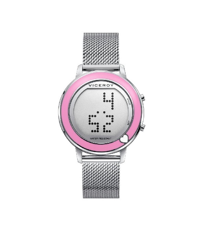 Viceroy Reloj Niña Comunión Acero Digital Malla Milanesa 34 mm - 401116-00