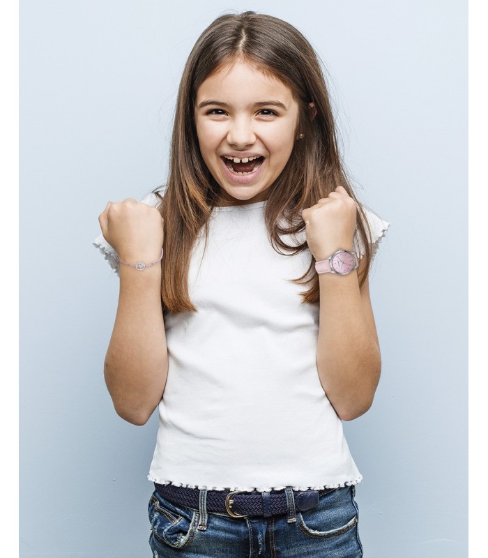 Viceroy Niña Comunión Acero Correa Rosa 28 mm - 41134-75