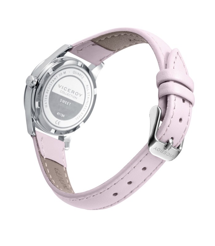 Viceroy Niña Comunión Acero Correa Rosa 28 mm - 41134-75